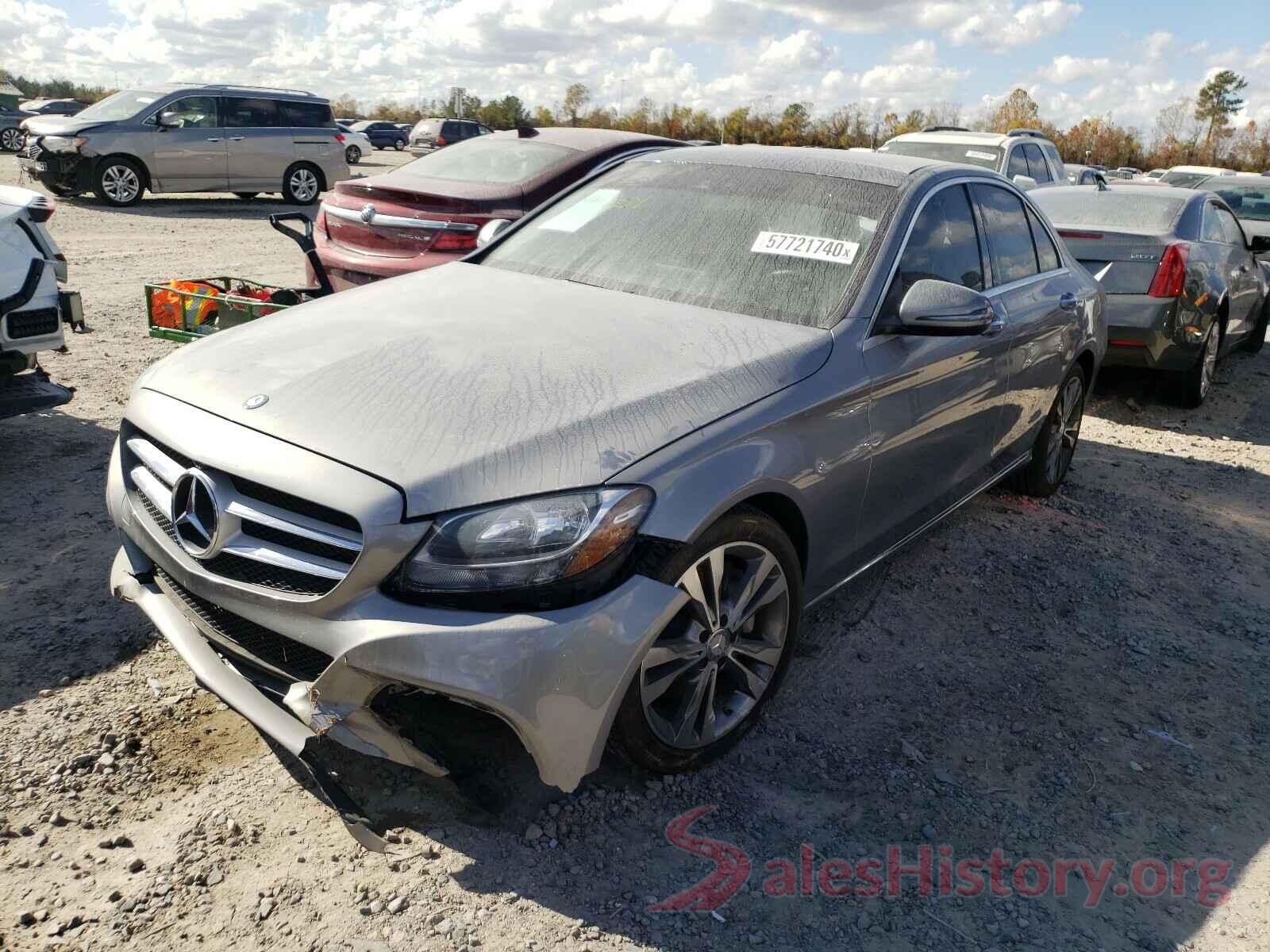 55SWF4JB4GU143205 2016 MERCEDES-BENZ C CLASS