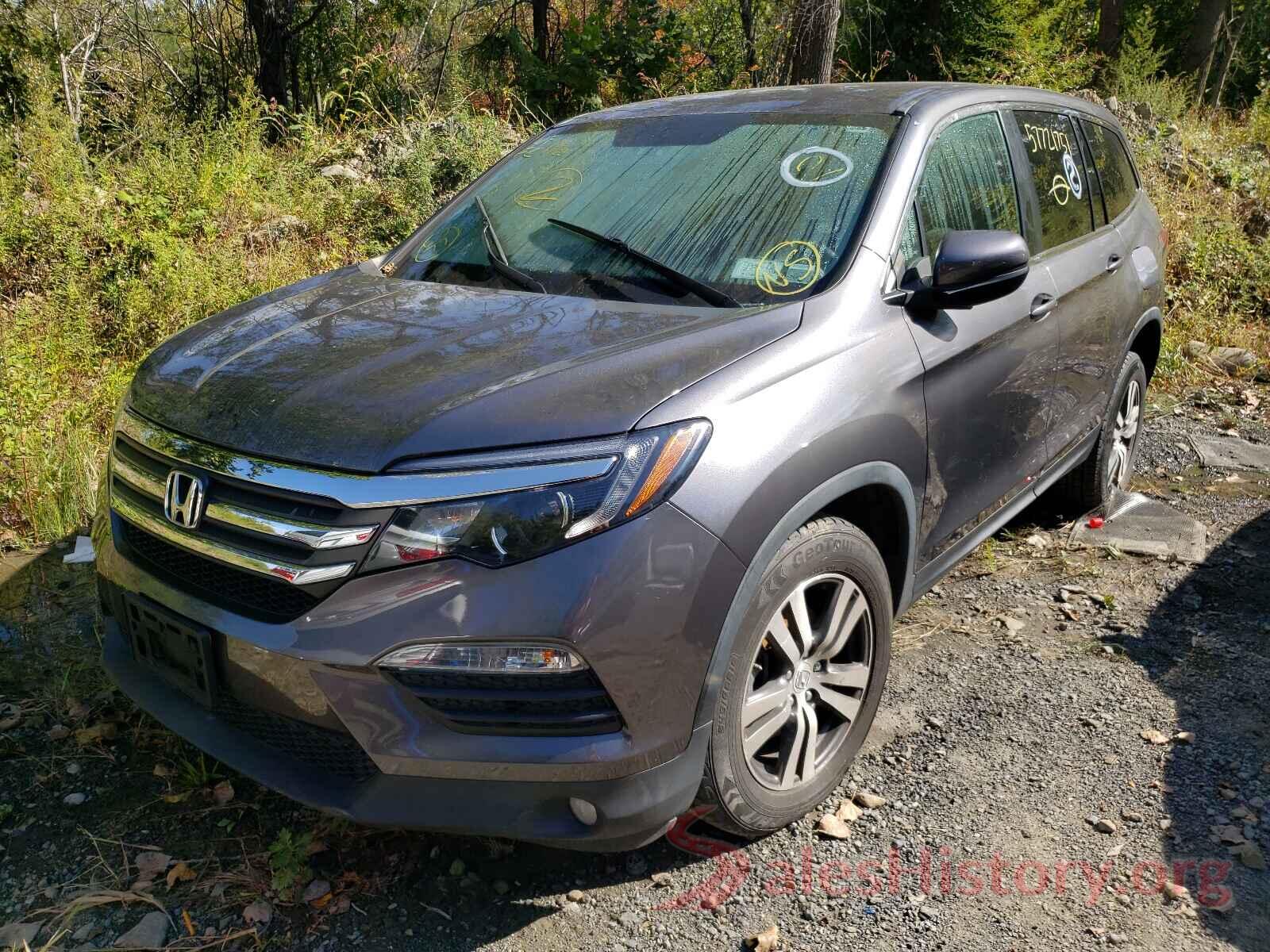 5FNYF6H38GB037974 2016 HONDA PILOT