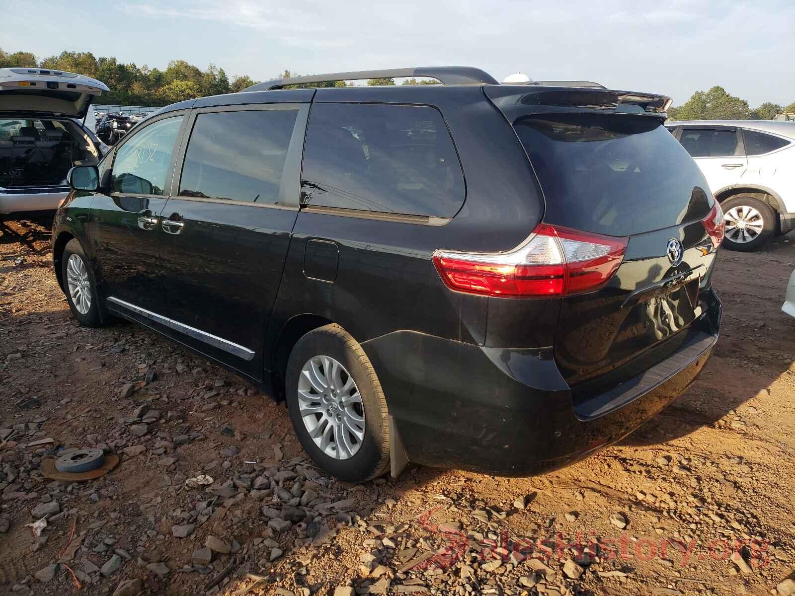 5TDYZ3DC7HS836427 2017 TOYOTA SIENNA