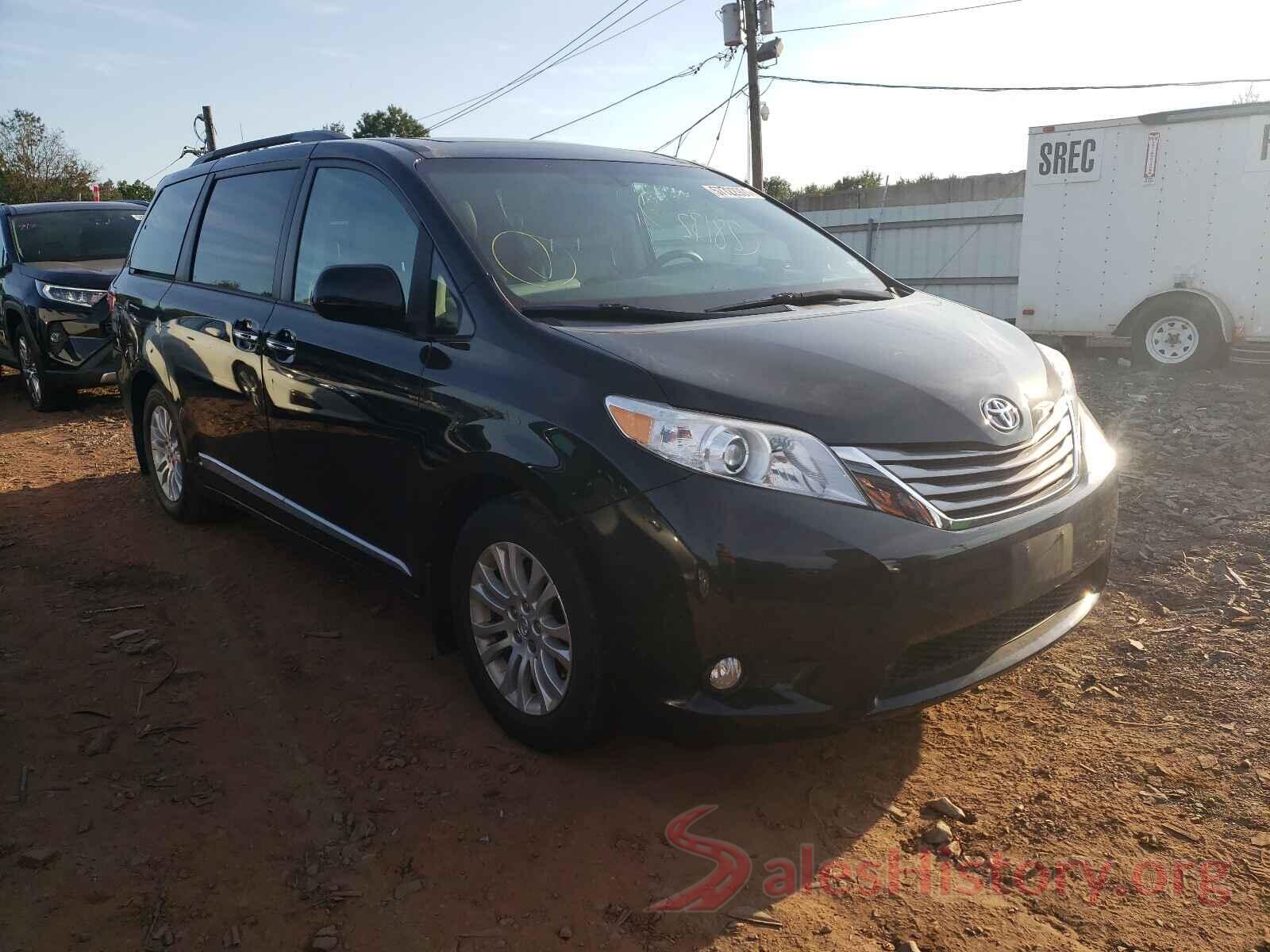 5TDYZ3DC7HS836427 2017 TOYOTA SIENNA