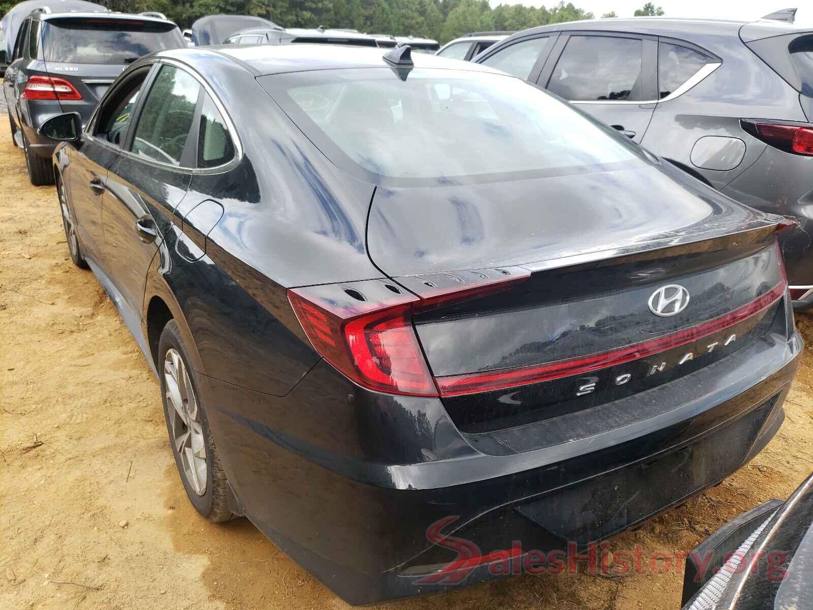 5NPEL4JAXMH078306 2021 HYUNDAI SONATA