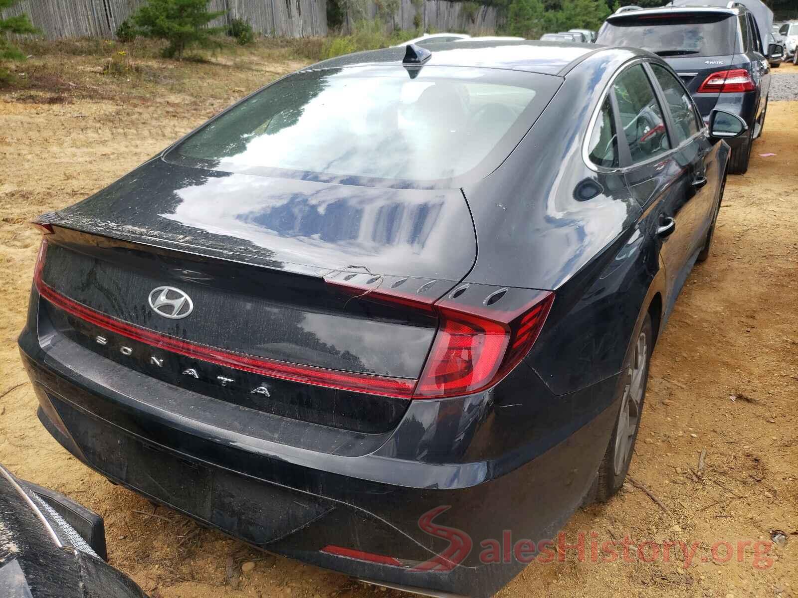 5NPEL4JAXMH078306 2021 HYUNDAI SONATA