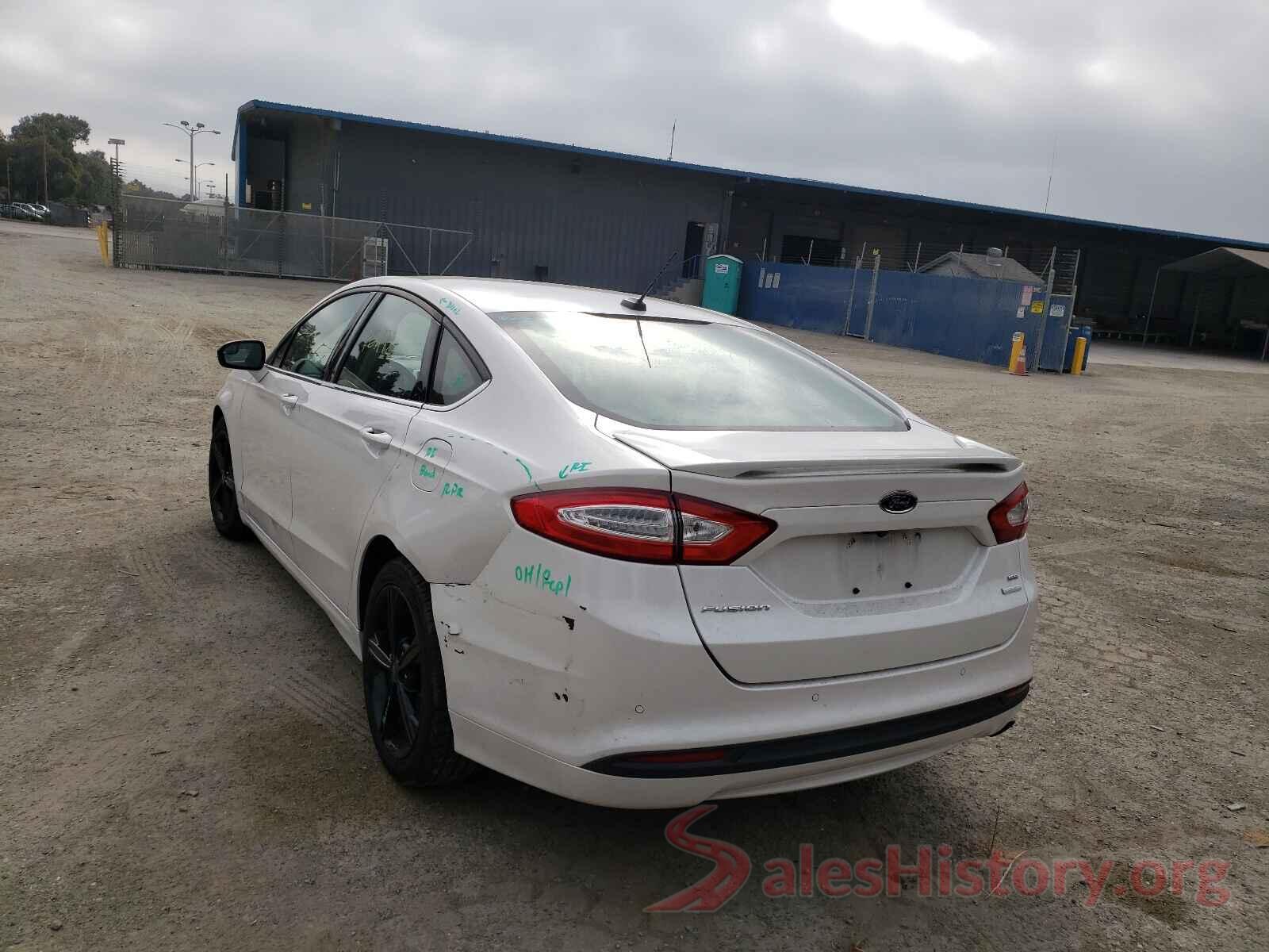 3FA6P0HD2GR240521 2016 FORD FUSION