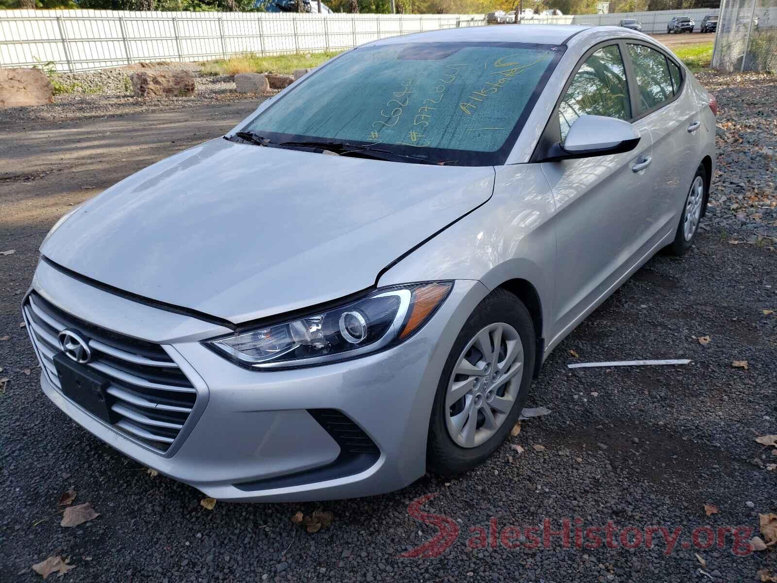 5NPD74LF2JH262482 2018 HYUNDAI ELANTRA