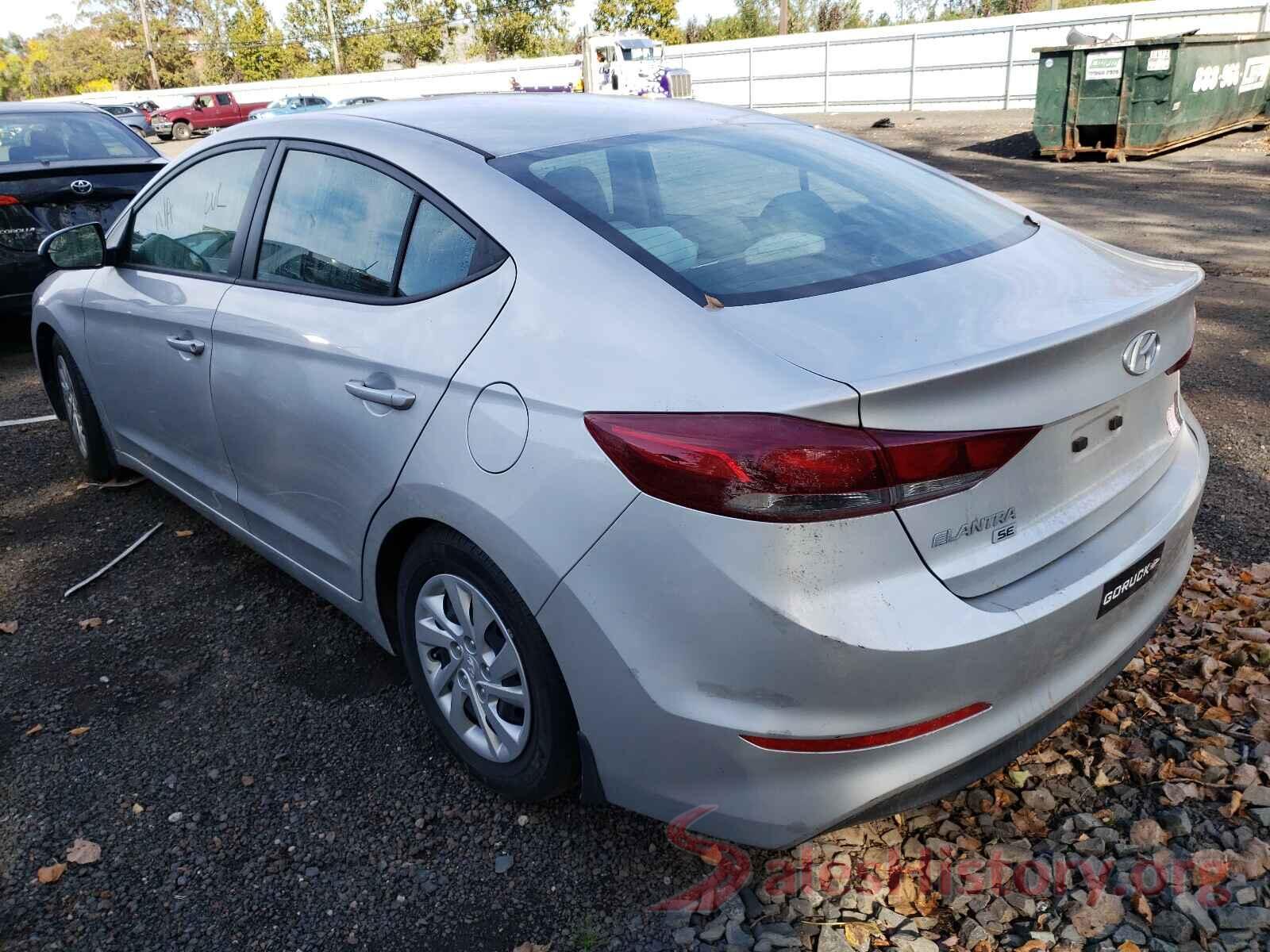 5NPD74LF2JH262482 2018 HYUNDAI ELANTRA