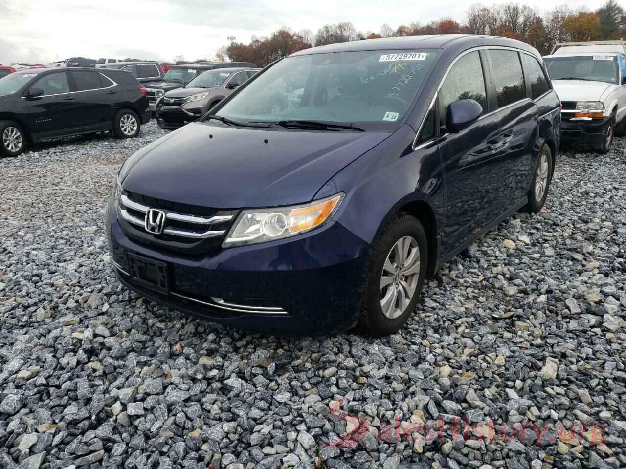 5FNRL5H67HB003799 2017 HONDA ODYSSEY