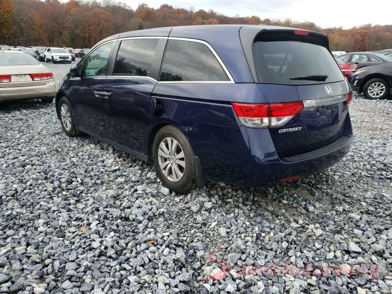 5FNRL5H67HB003799 2017 HONDA ODYSSEY