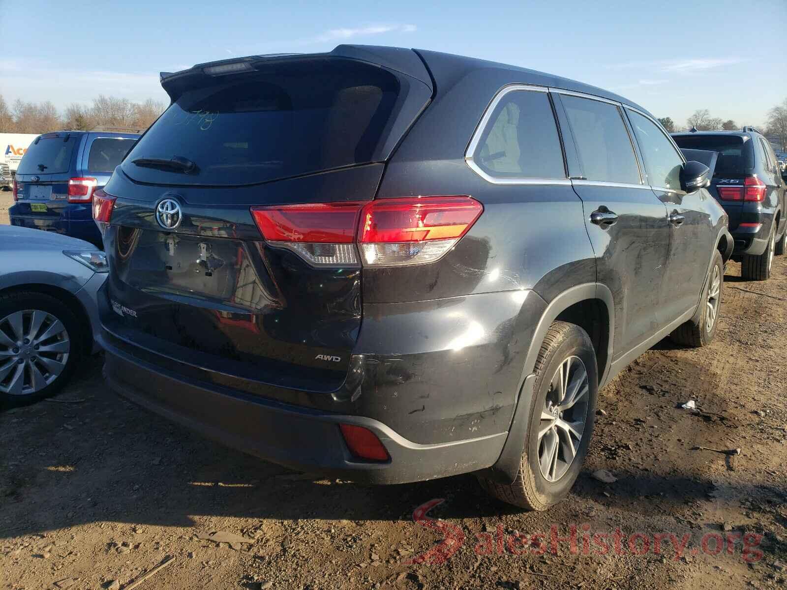 5TDBZRFH0KS980846 2019 TOYOTA HIGHLANDER