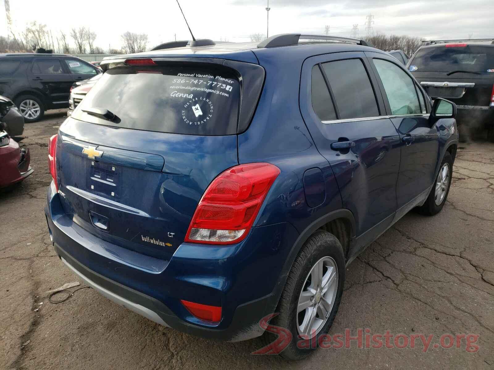 3GNCJLSBXLL128285 2020 CHEVROLET TRAX