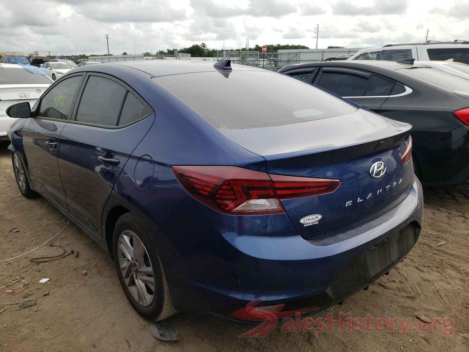 5NPD84LF5LH542526 2020 HYUNDAI ELANTRA