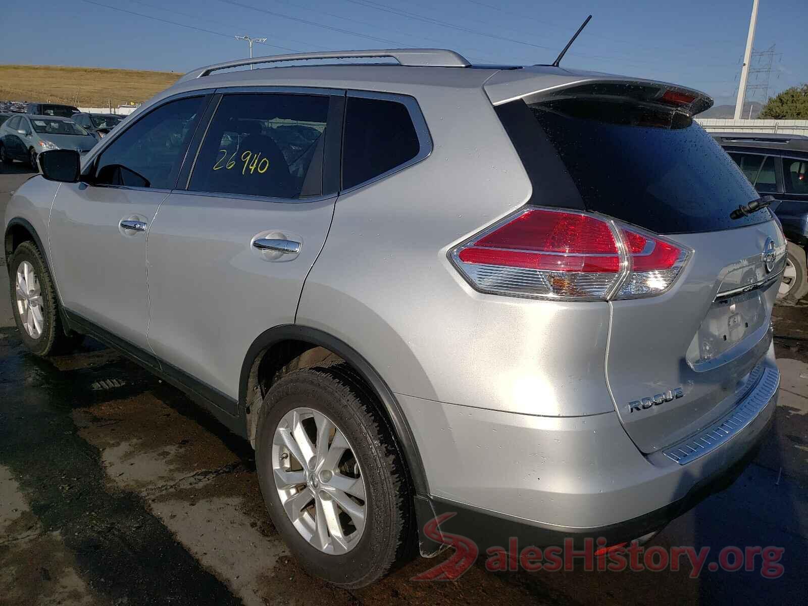 KNMAT2MV4GP656362 2016 NISSAN ROGUE