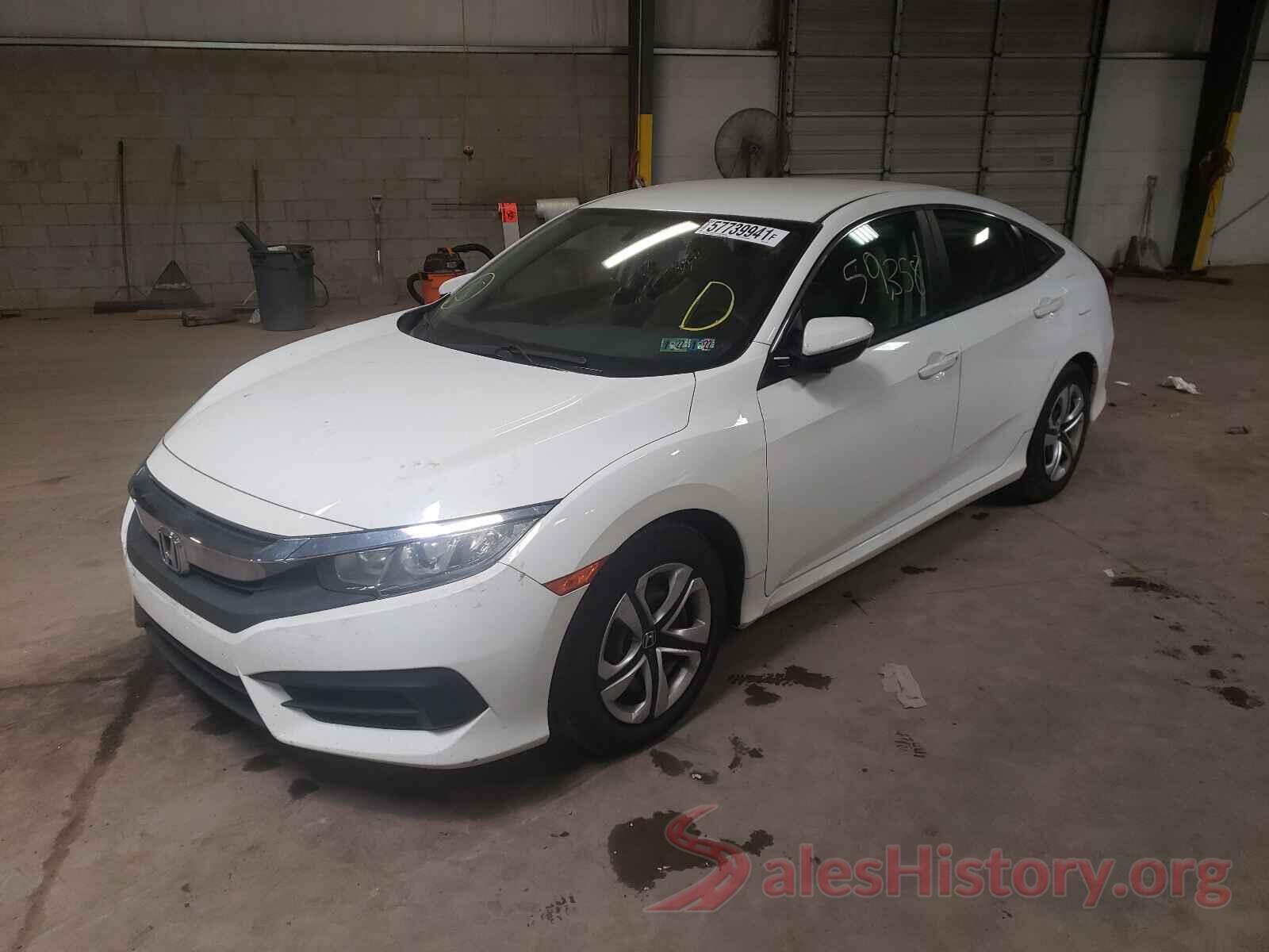 19XFC2F54GE221960 2016 HONDA CIVIC