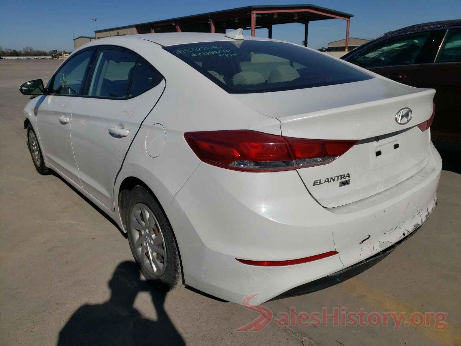 5NPD74LF2HH060428 2017 HYUNDAI ELANTRA