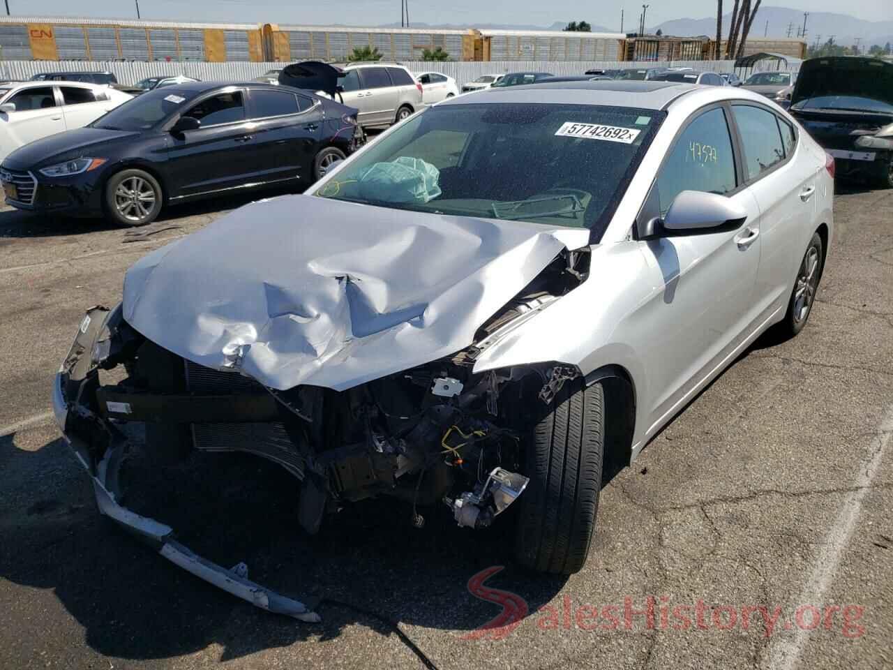 5NPD84LF7JH396787 2018 HYUNDAI ELANTRA