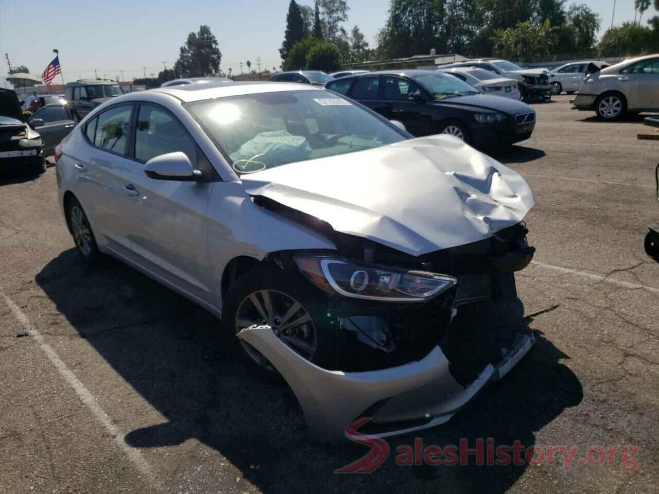 5NPD84LF7JH396787 2018 HYUNDAI ELANTRA