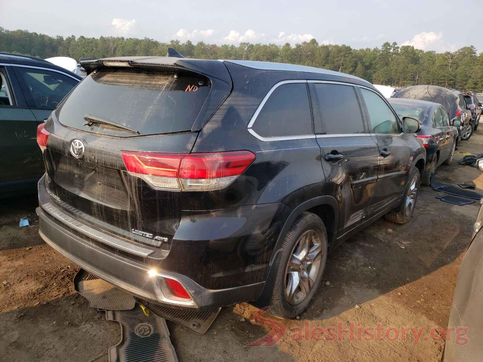 5TDDZRFH8KS737195 2019 TOYOTA HIGHLANDER