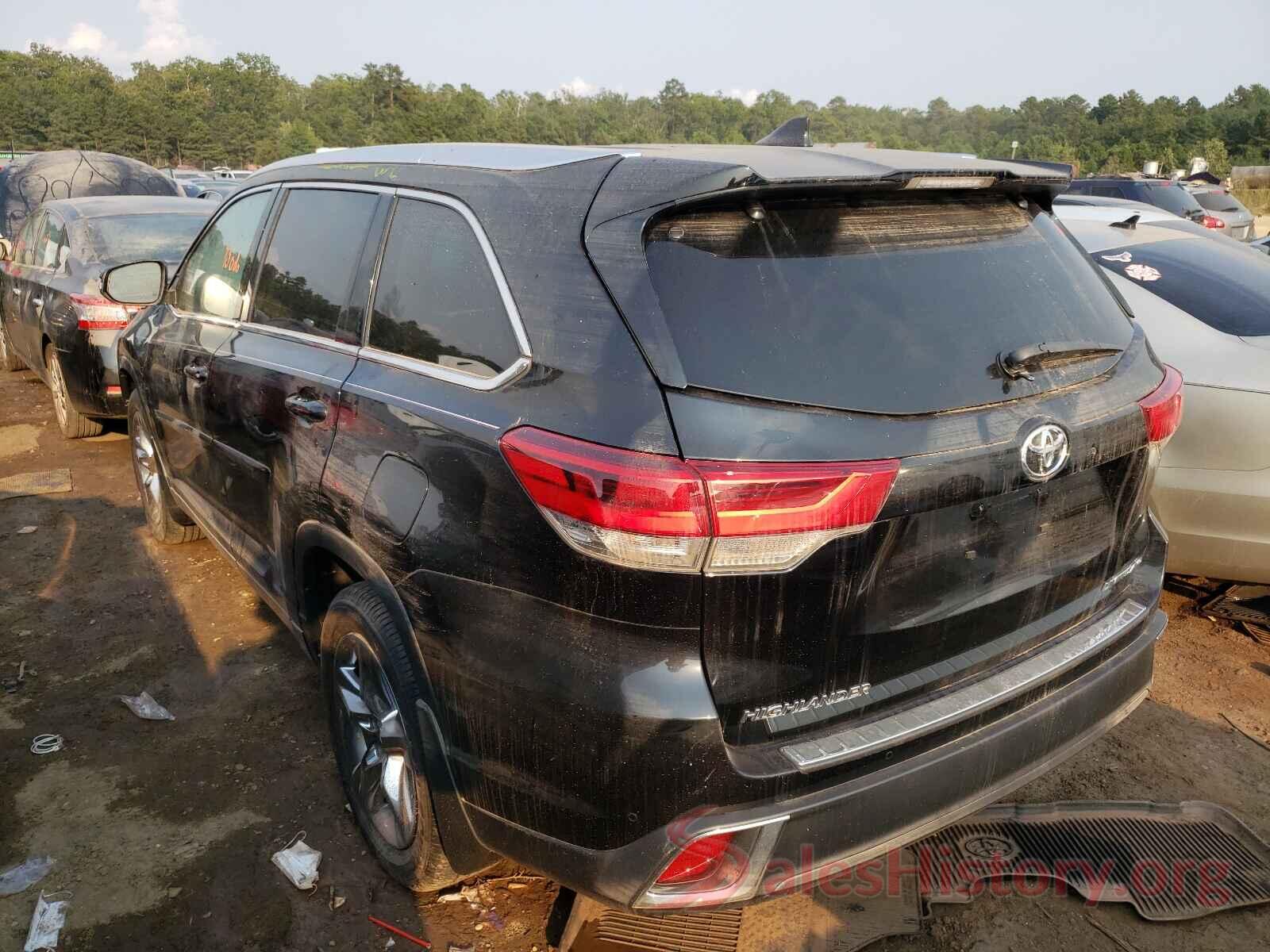 5TDDZRFH8KS737195 2019 TOYOTA HIGHLANDER