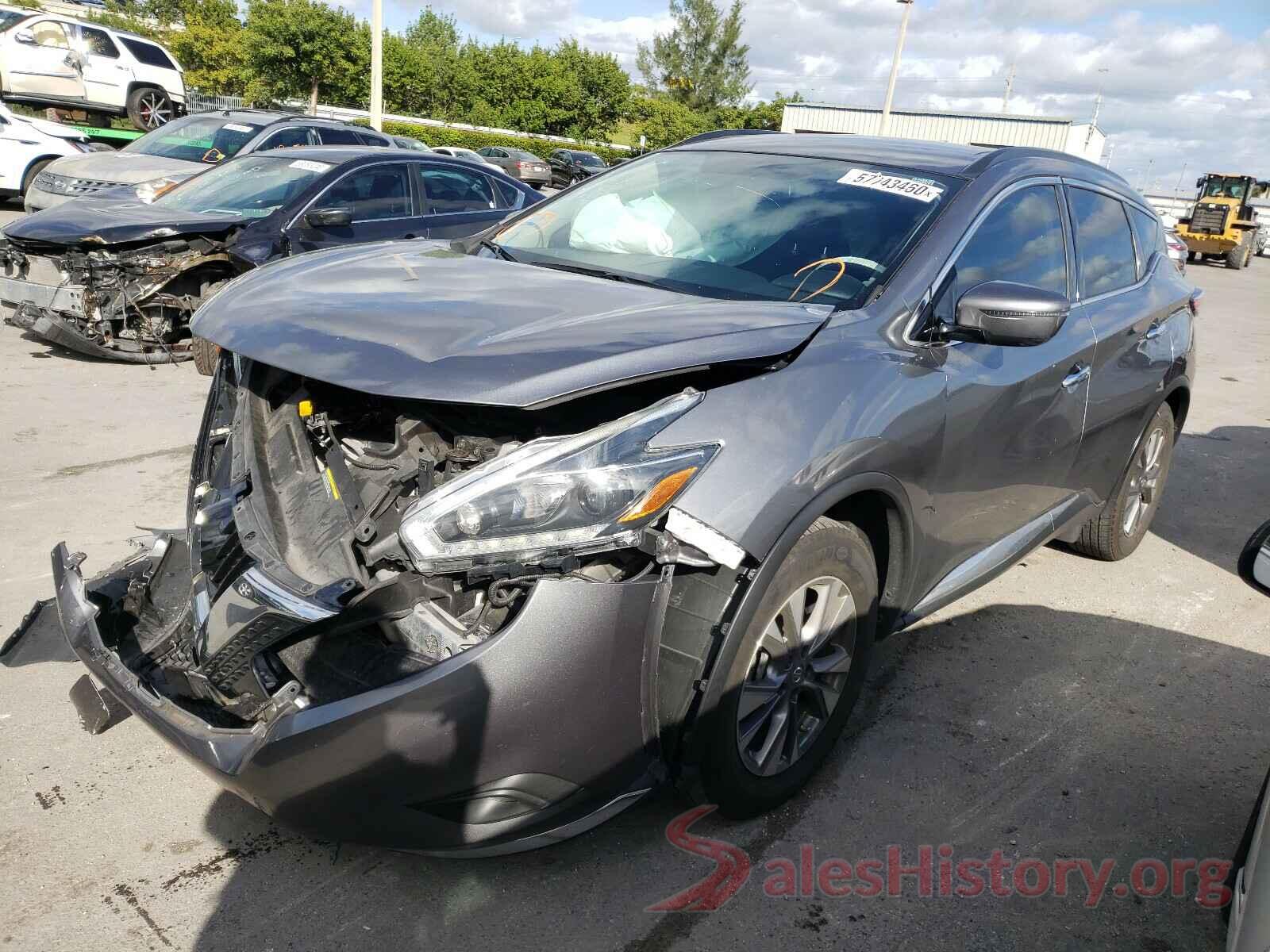 5N1AZ2MH9JN109594 2018 NISSAN MURANO