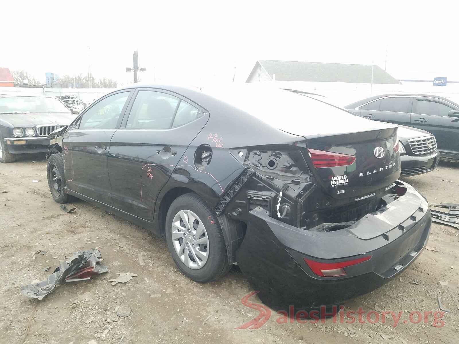 KMHD74LF9KU855582 2019 HYUNDAI ELANTRA