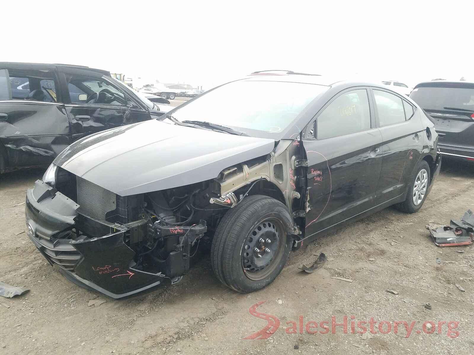 KMHD74LF9KU855582 2019 HYUNDAI ELANTRA