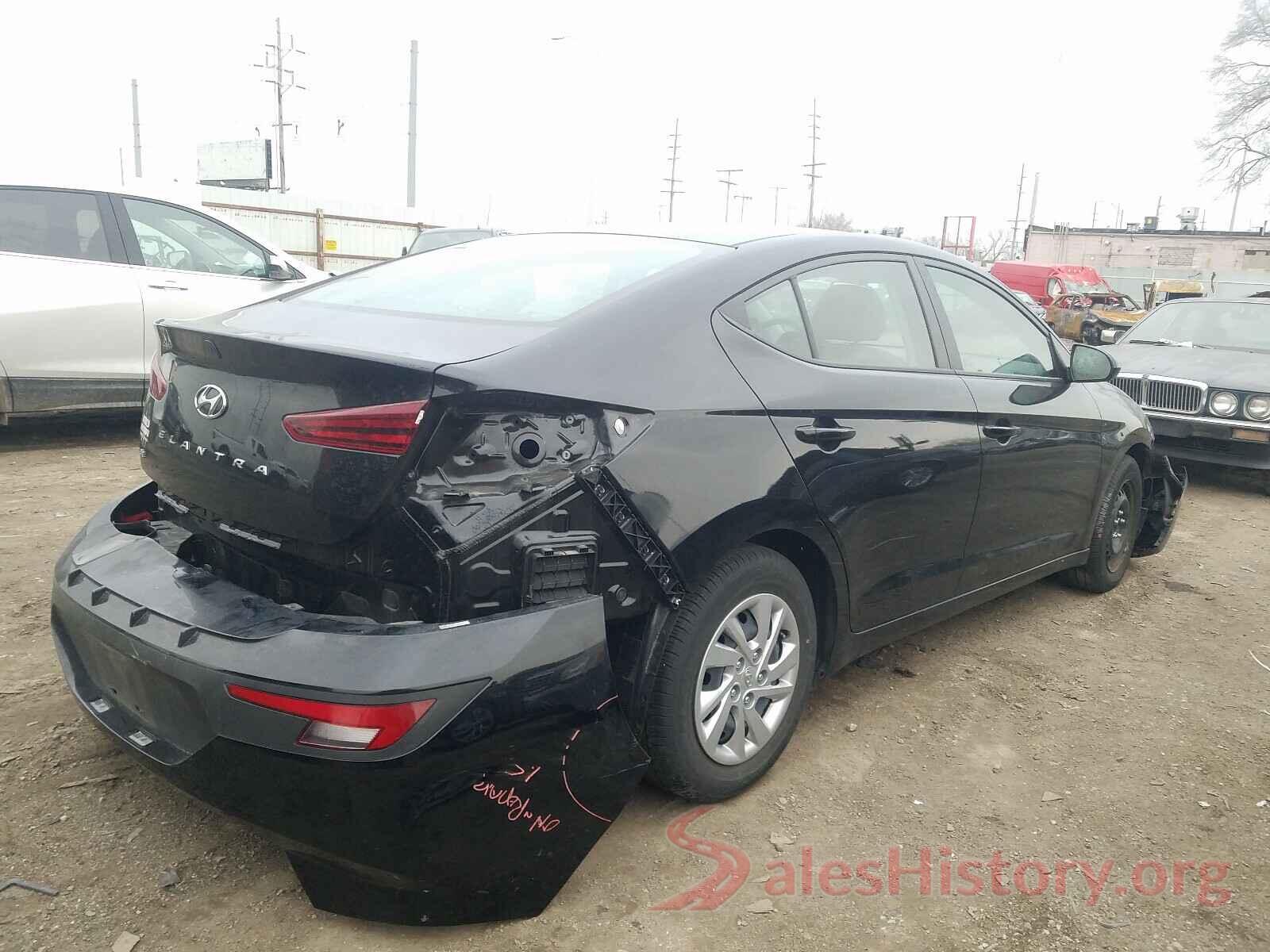 KMHD74LF9KU855582 2019 HYUNDAI ELANTRA