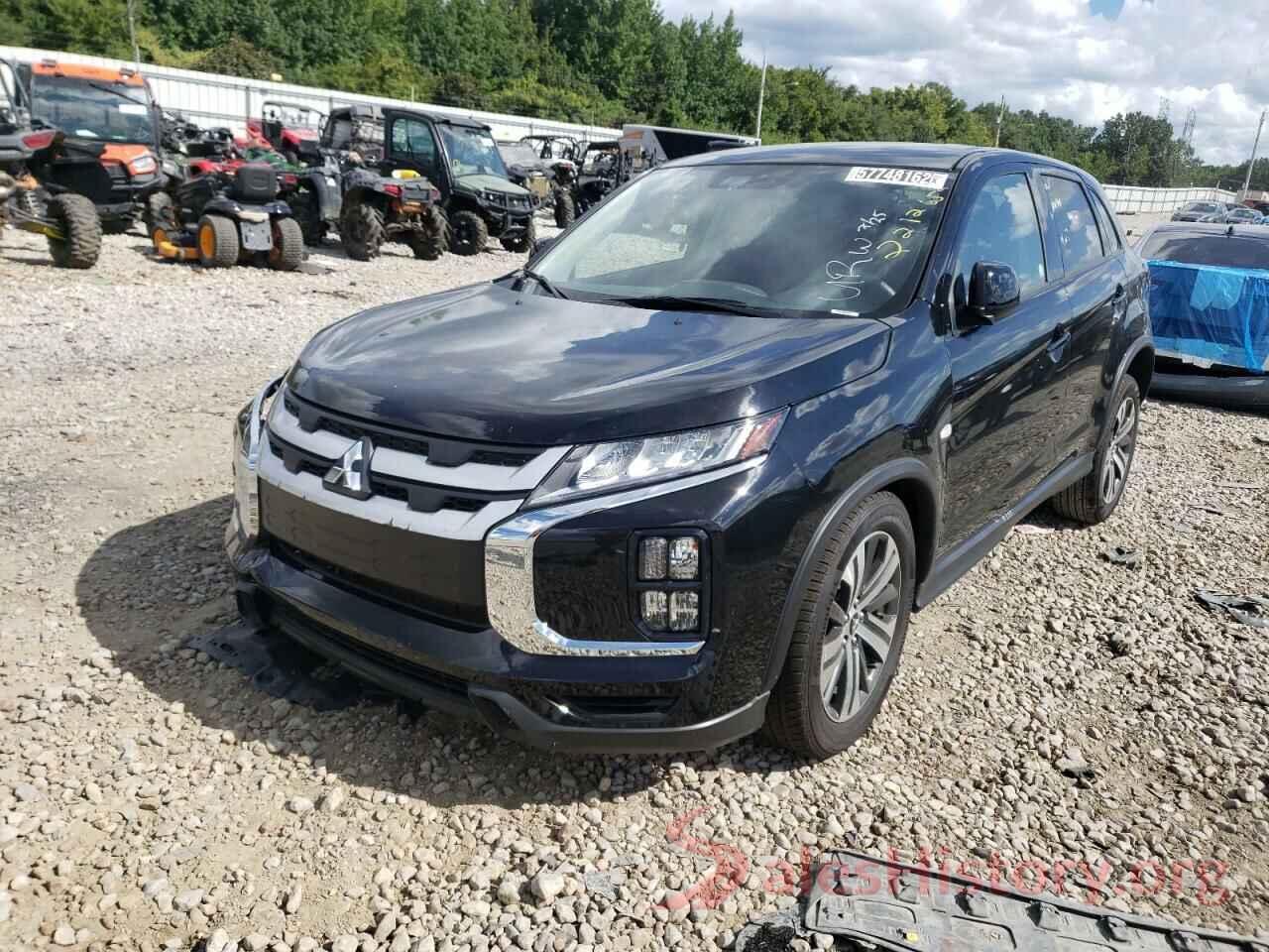 JA4APUAU5MU032413 2021 MITSUBISHI OUTLANDER