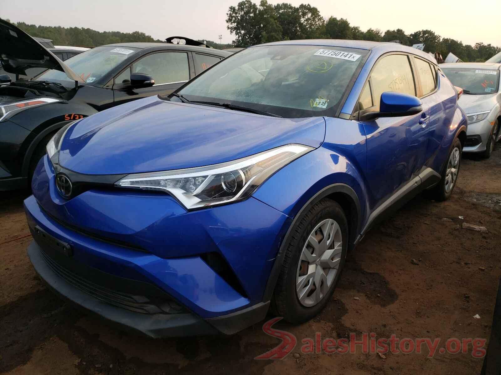 JTNKHMBX5K1022510 2019 TOYOTA C-HR