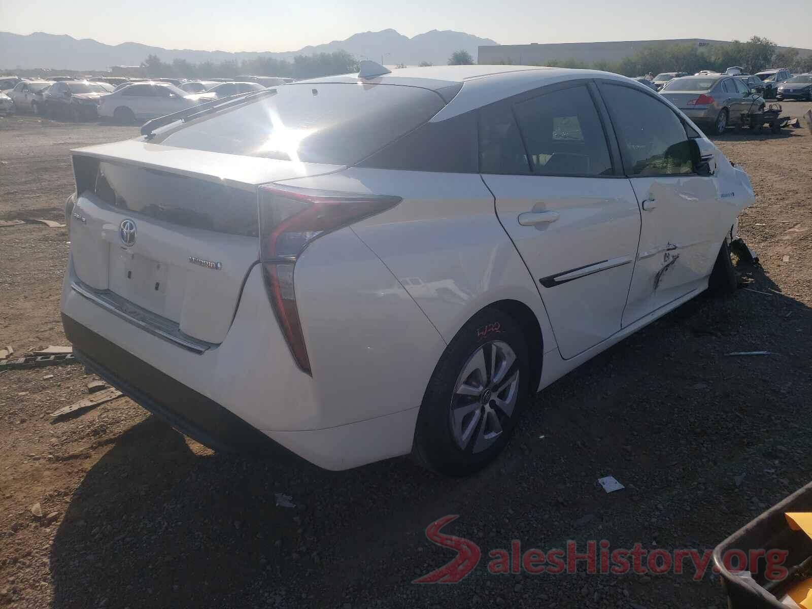 JTDKARFU1G3015488 2016 TOYOTA PRIUS