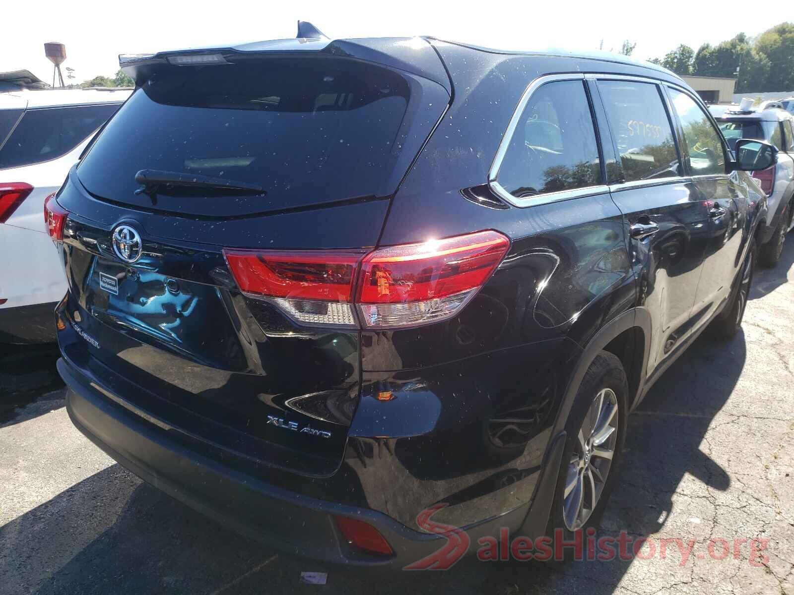 5TDJZRFH4KS624718 2019 TOYOTA HIGHLANDER