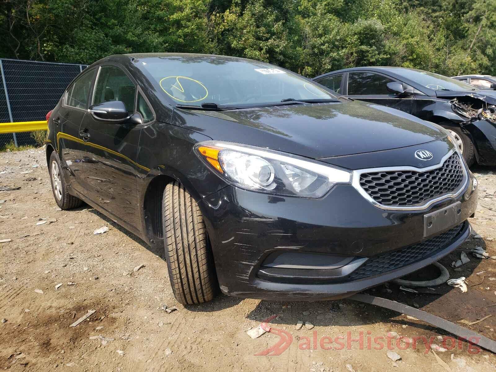 KNAFX4A66G5499798 2016 KIA FORTE