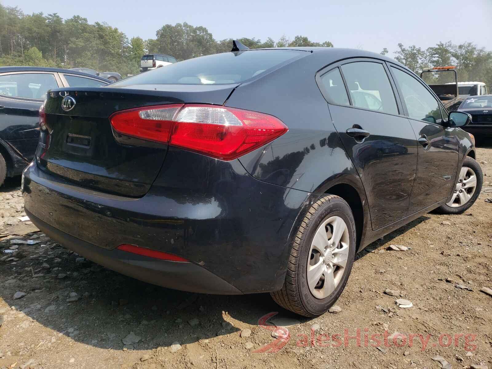 KNAFX4A66G5499798 2016 KIA FORTE