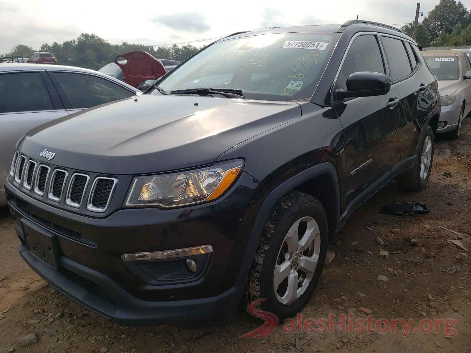 3C4NJDBB4HT660551 2017 JEEP COMPASS