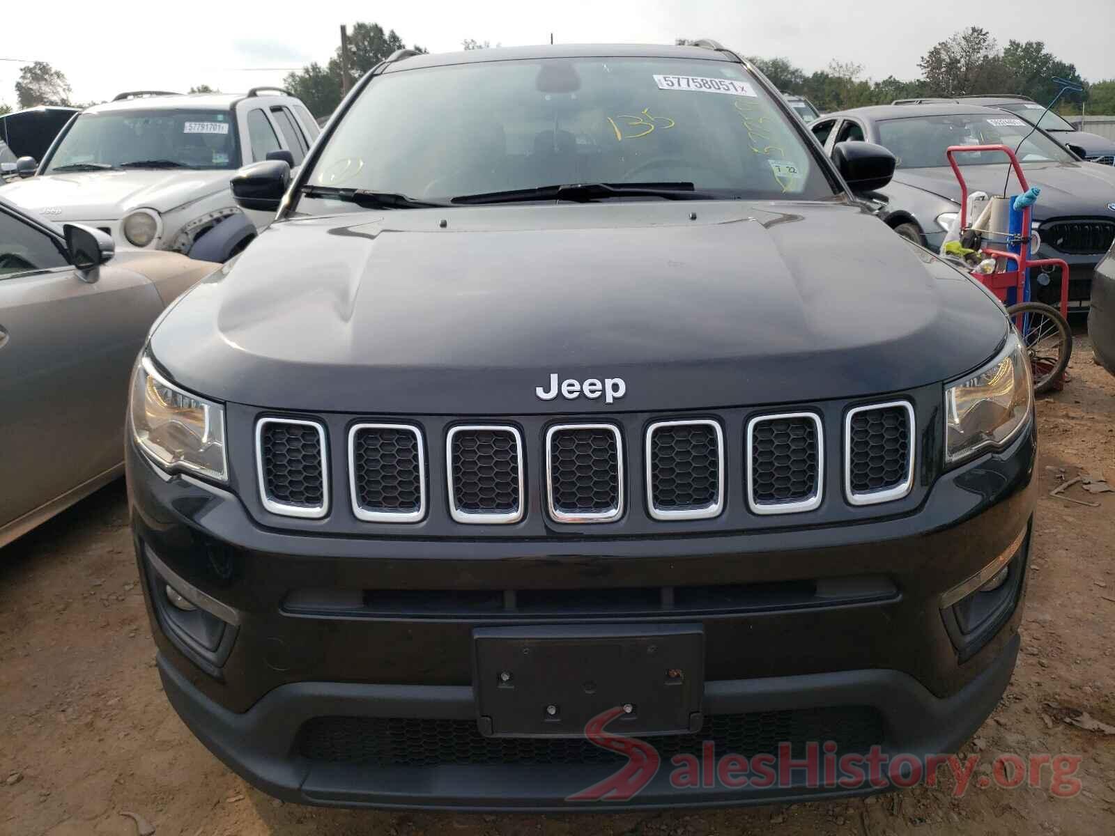 3C4NJDBB4HT660551 2017 JEEP COMPASS