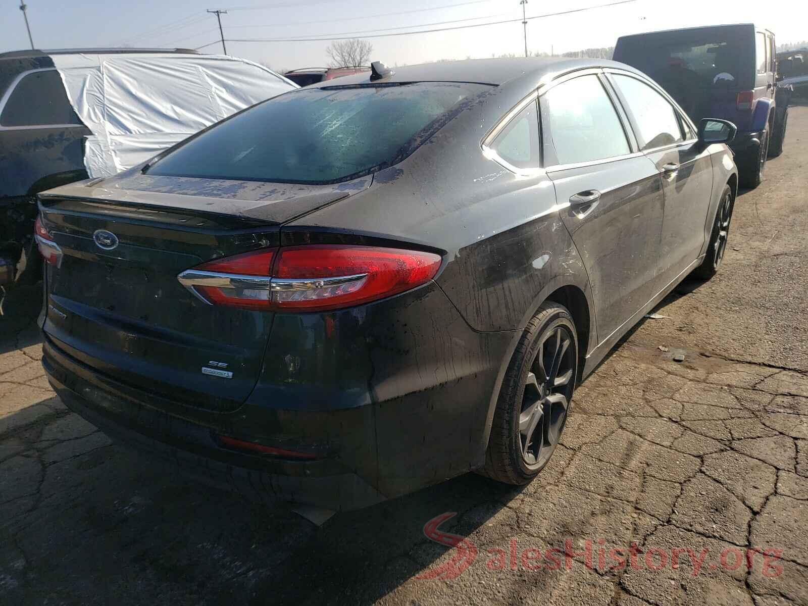 3FA6P0HD4KR167421 2019 FORD FUSION