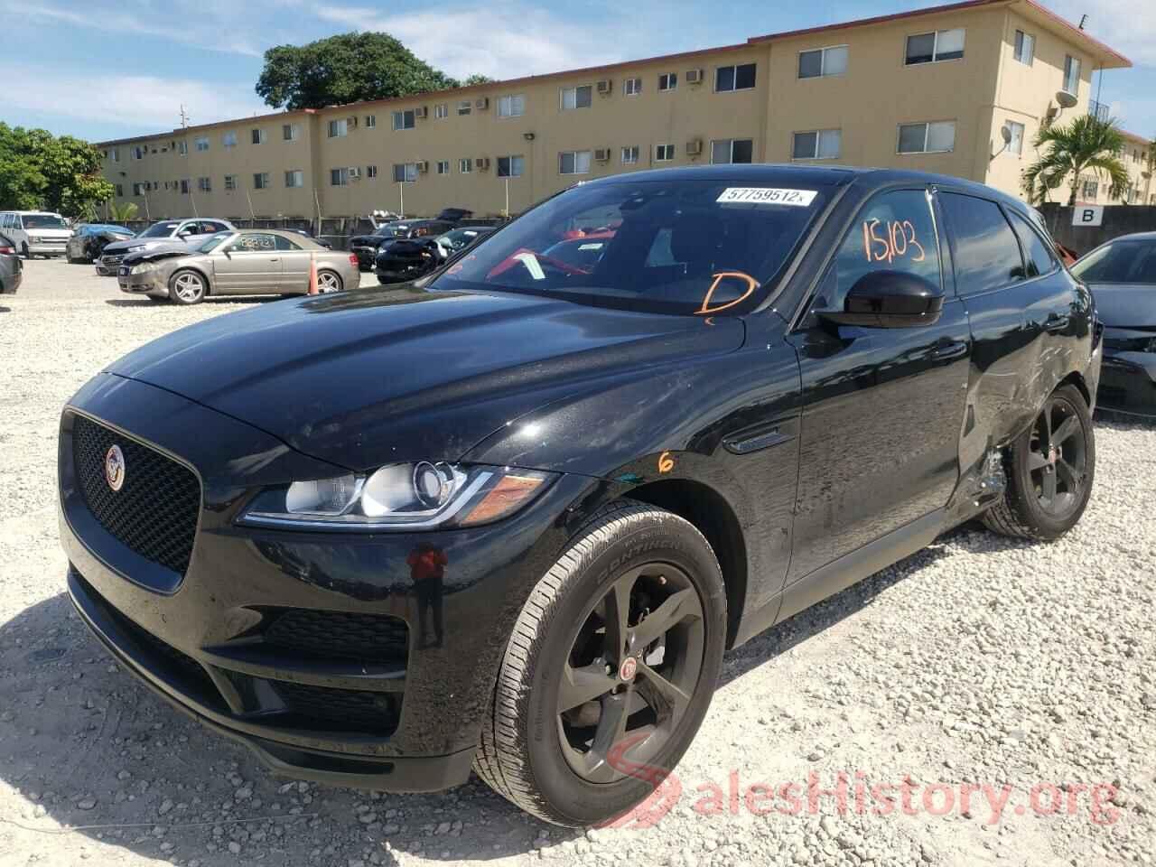 SADCJ2FX6LA657303 2020 JAGUAR F-PACE