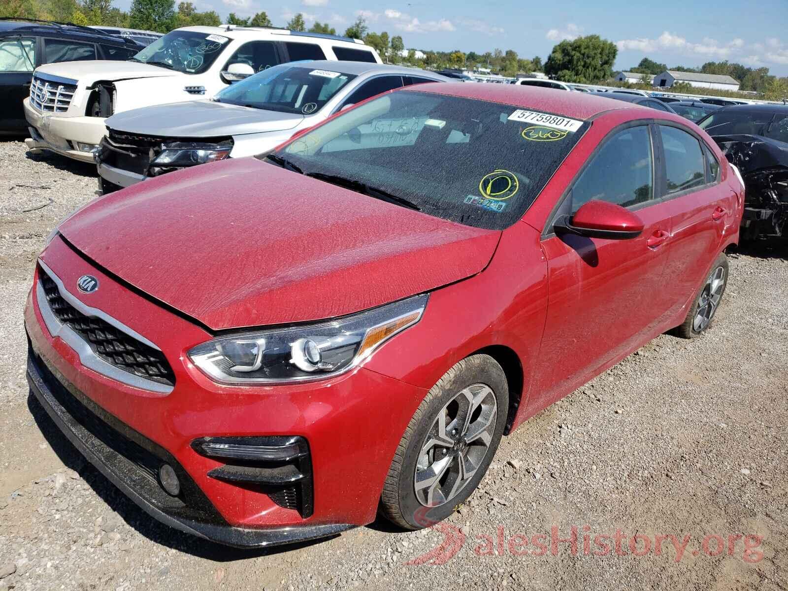 3KPF24ADXME284781 2021 KIA FORTE