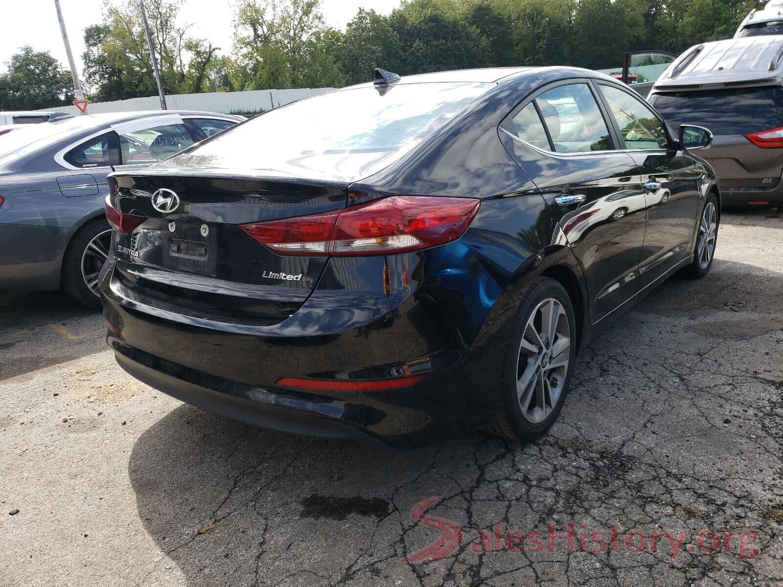 KMHD84LF1HU076991 2017 HYUNDAI ELANTRA