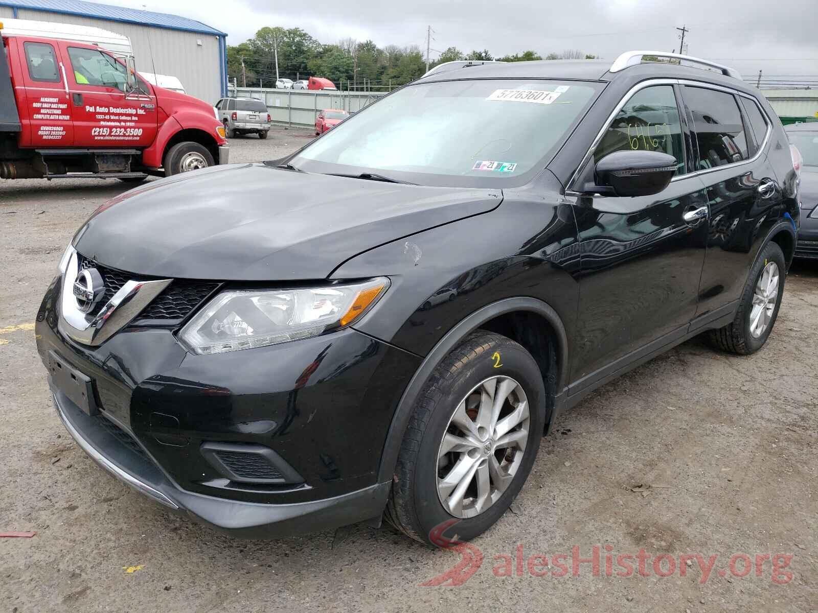 KNMAT2MV7GP735637 2016 NISSAN ROGUE