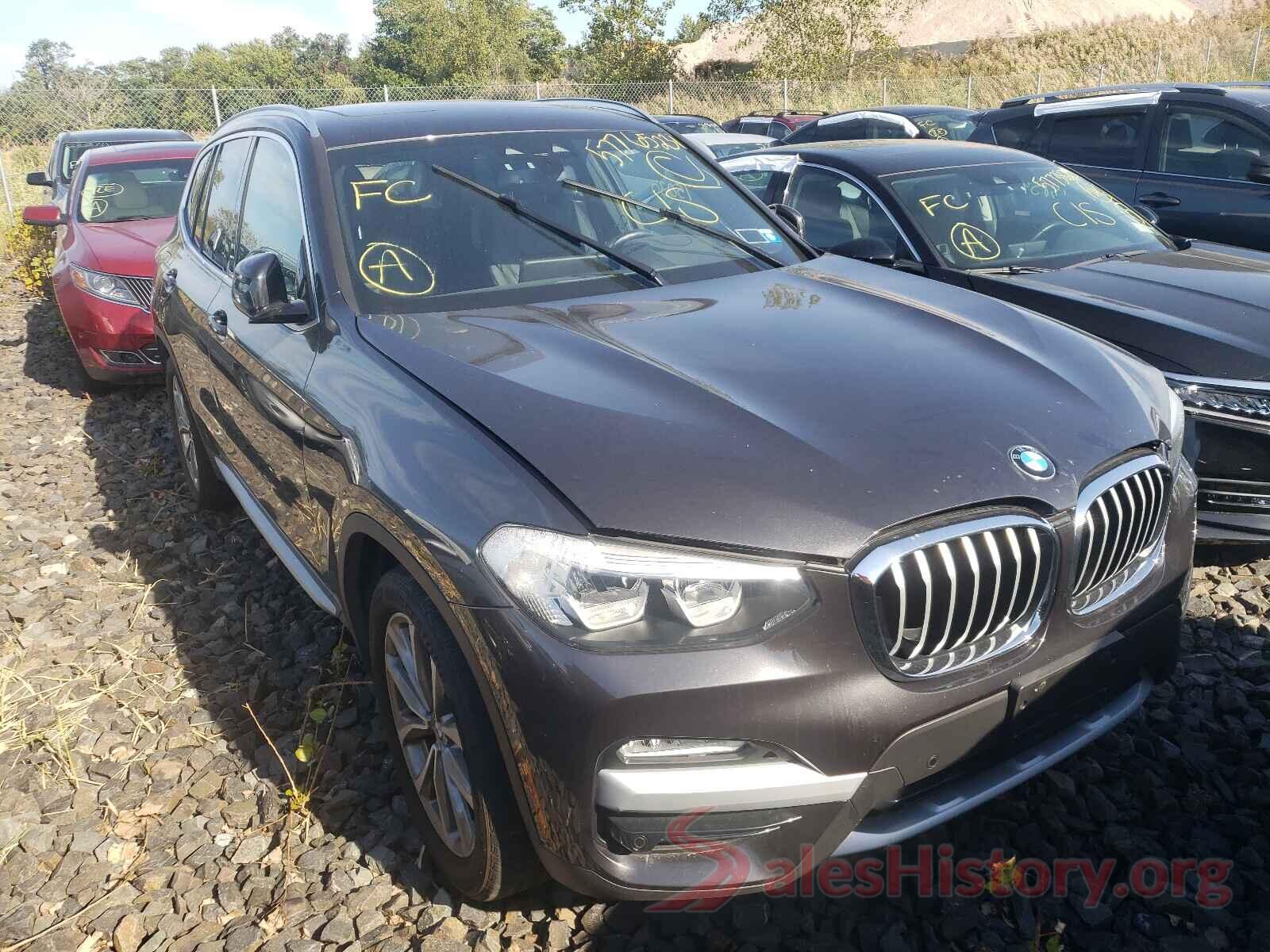 5UXTR9C53KLP86651 2019 BMW X3