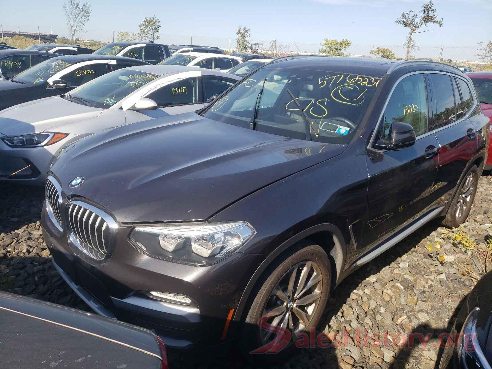 5UXTR9C53KLP86651 2019 BMW X3