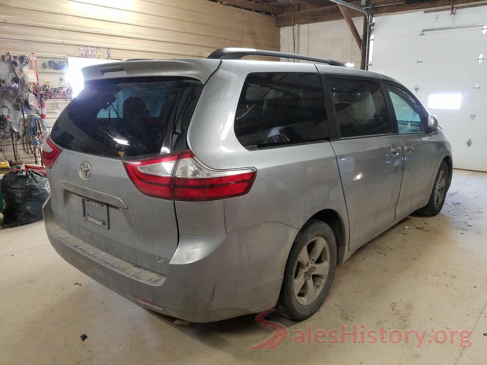 5TDKK3DCXGS738078 2016 TOYOTA SIENNA