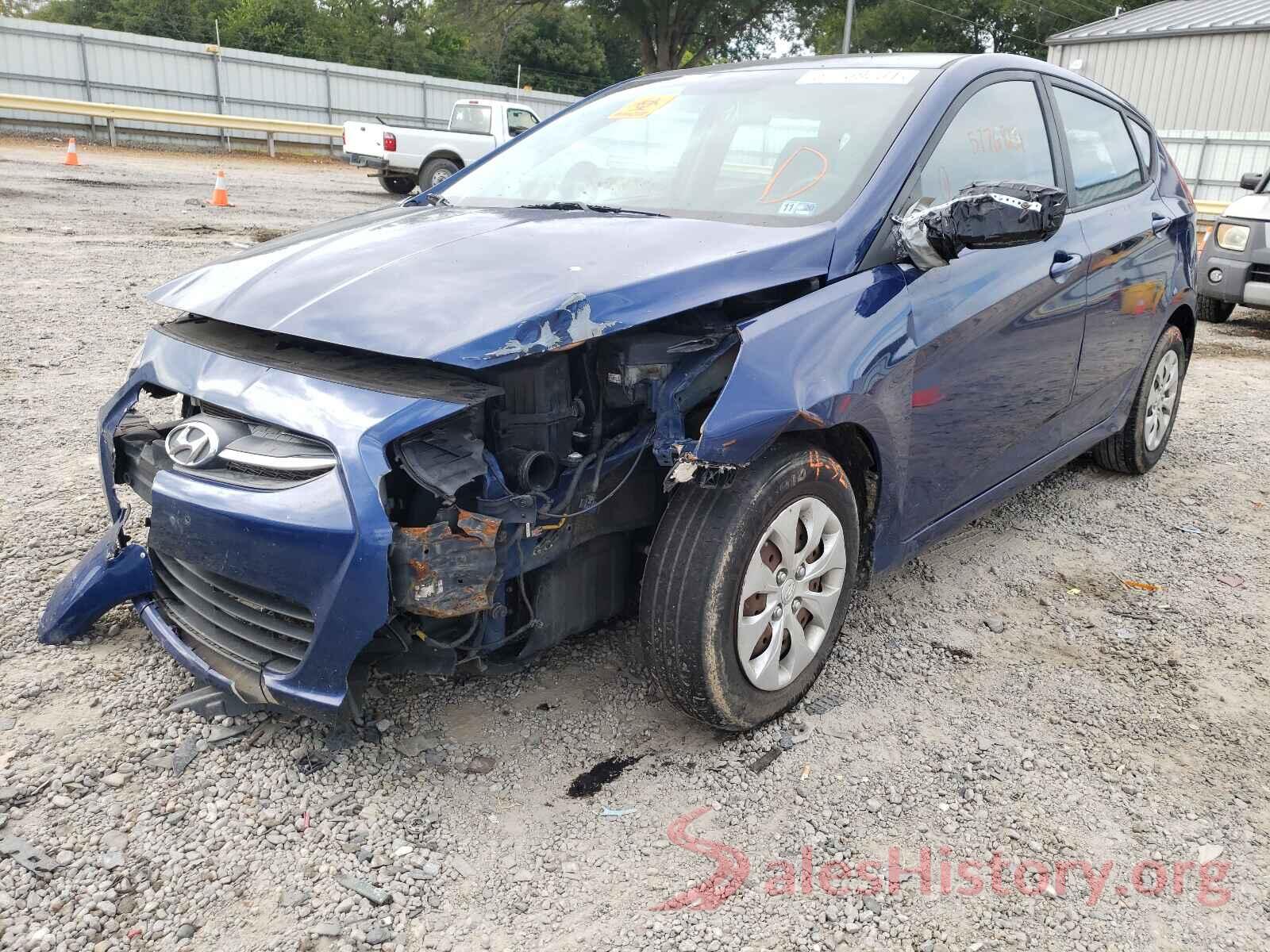 KMHCT5AE5GU274546 2016 HYUNDAI ACCENT