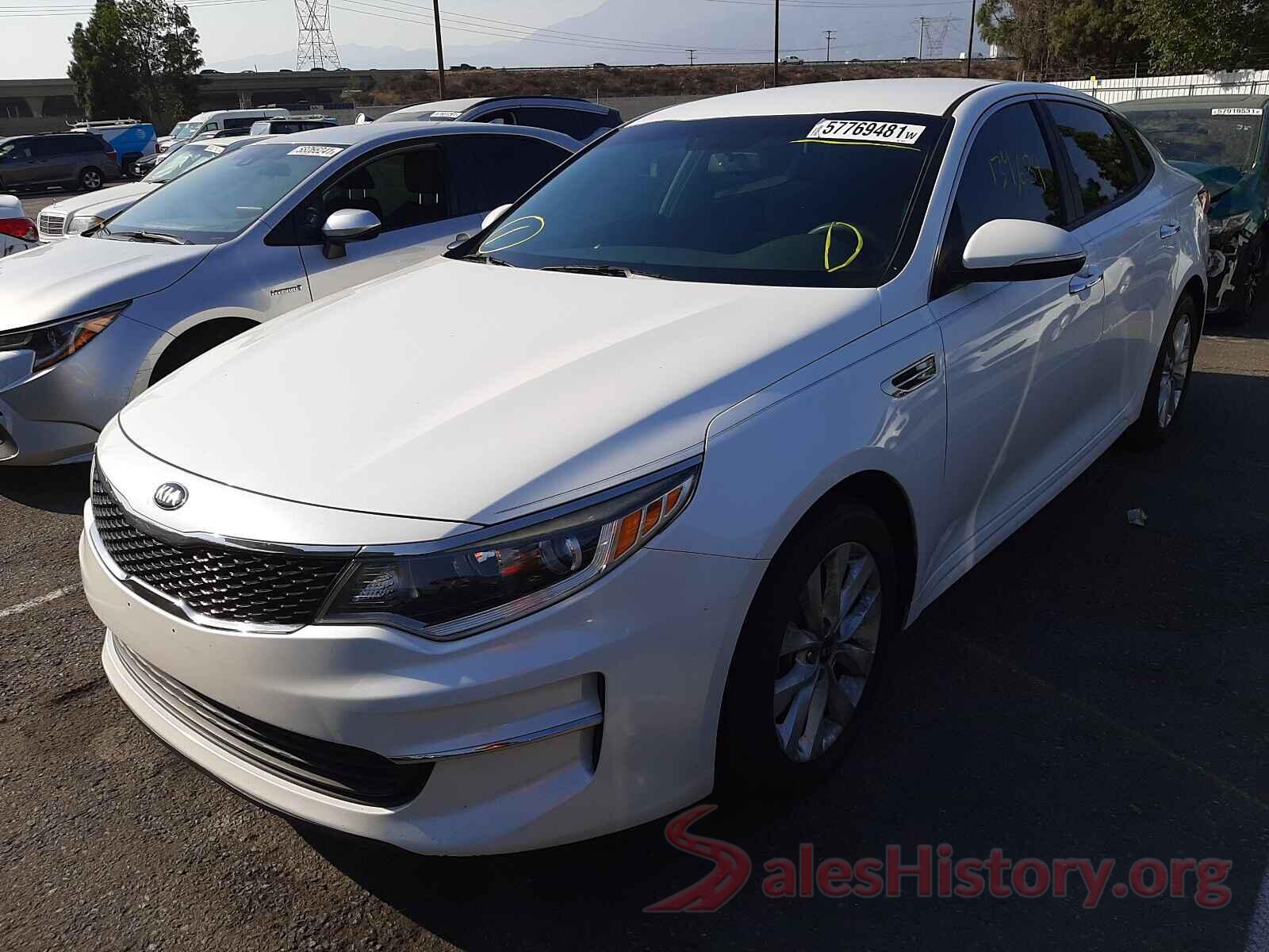 5XXGT4L35GG005416 2016 KIA OPTIMA