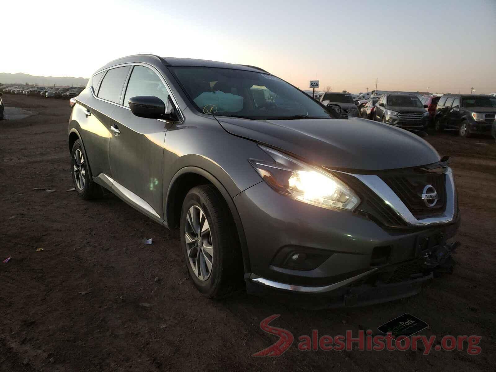 5N1AZ2MH1JN125885 2018 NISSAN MURANO