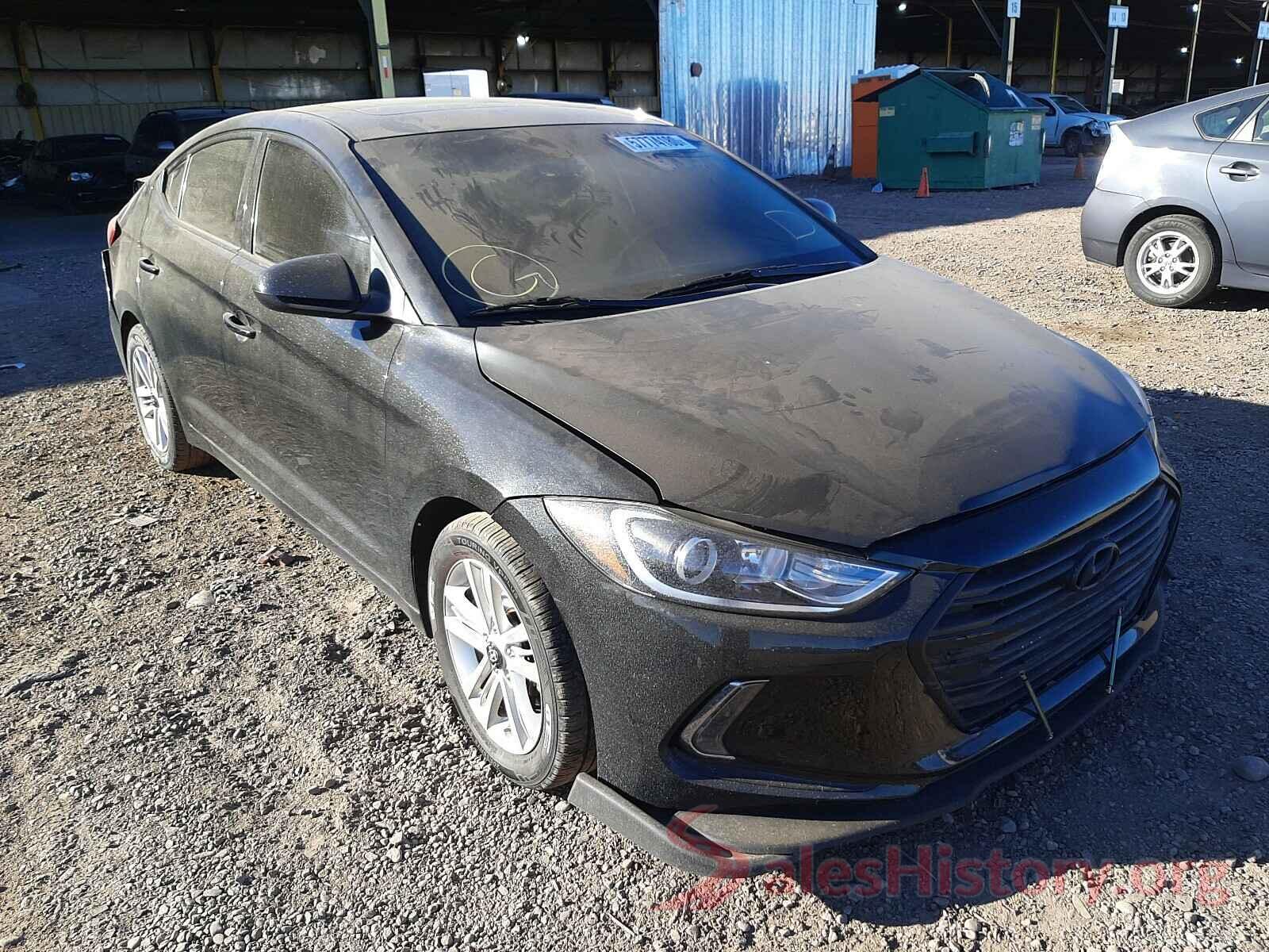 5NPD84LF0HH173193 2017 HYUNDAI ELANTRA