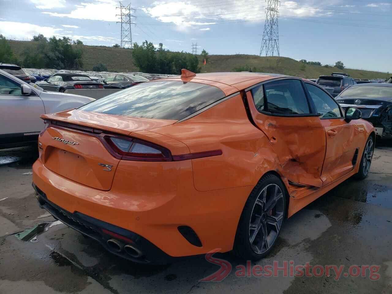 KNAE35LCXK6070778 2019 KIA STINGER