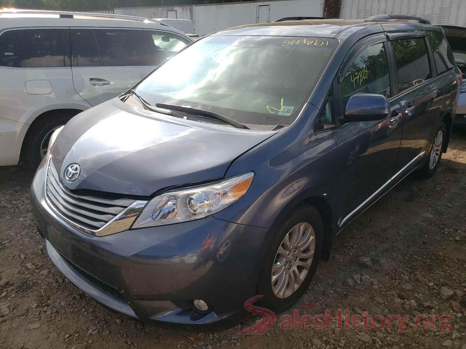 5TDYZ3DCXHS851911 2017 TOYOTA SIENNA