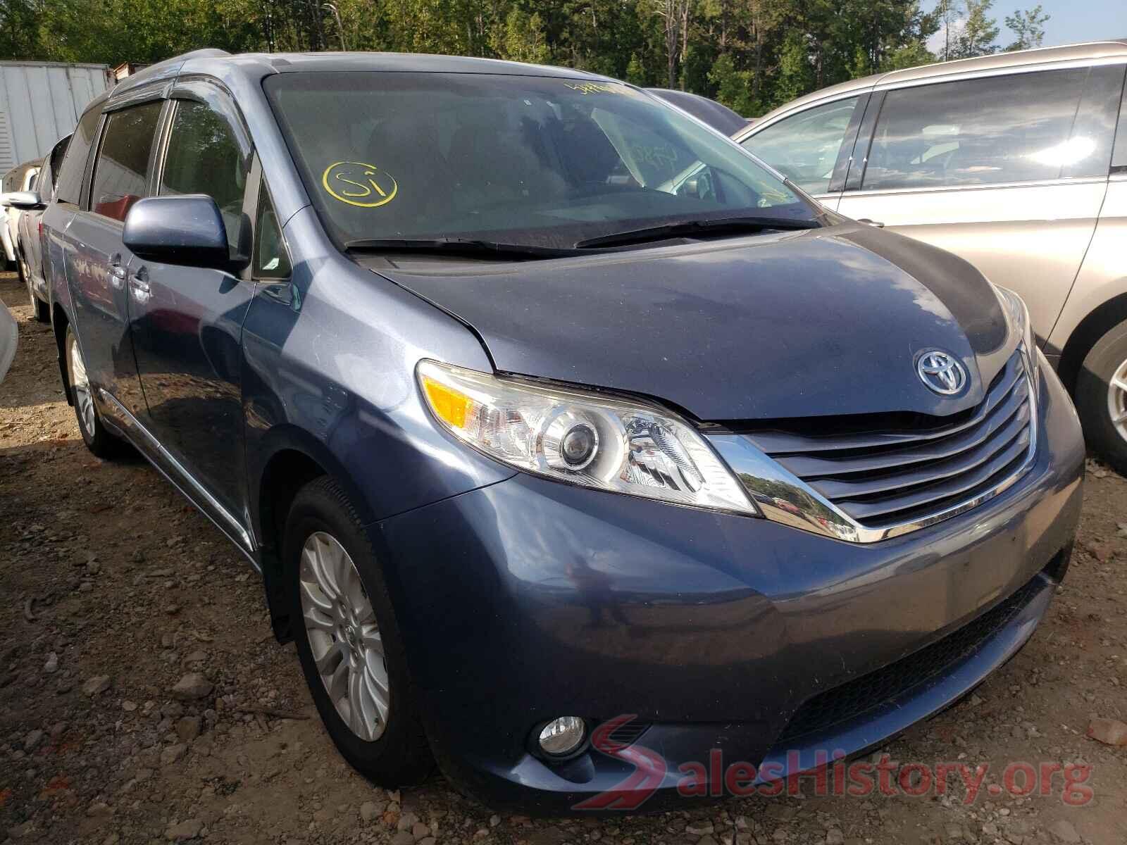 5TDYZ3DCXHS851911 2017 TOYOTA SIENNA