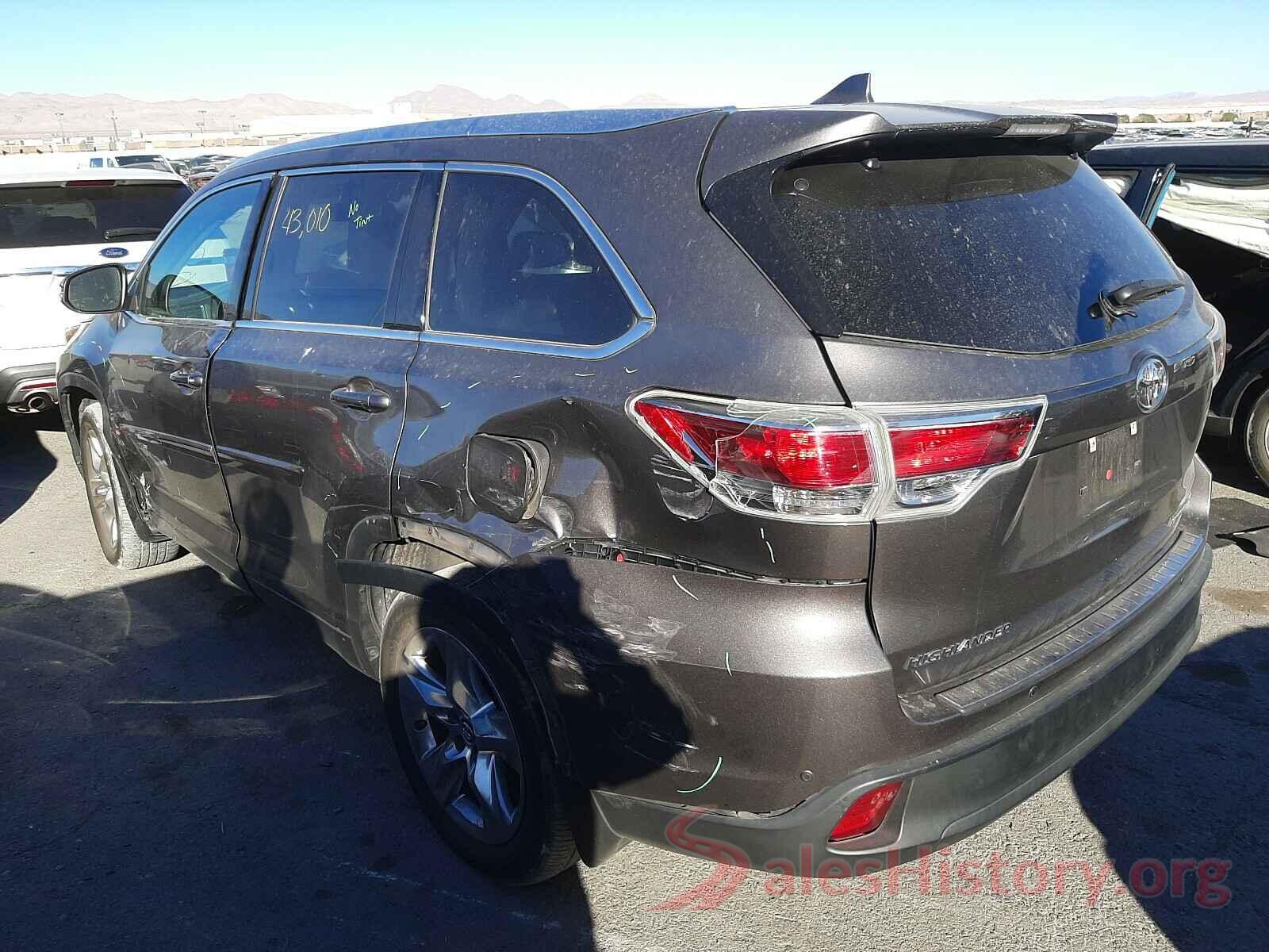 5TDDKRFH0GS260564 2016 TOYOTA HIGHLANDER