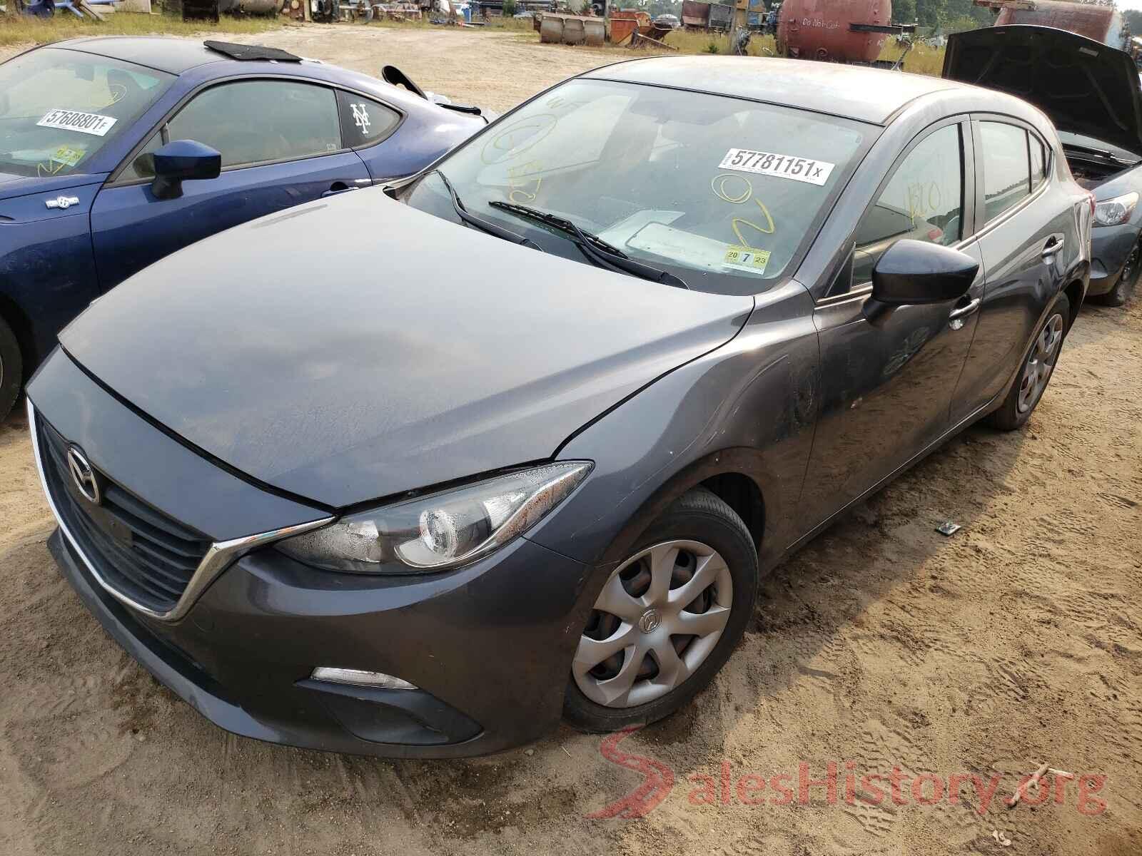 JM1BM1J75G1307456 2016 MAZDA 3